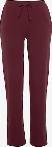FLASHLIGHTS Pants in Red: front