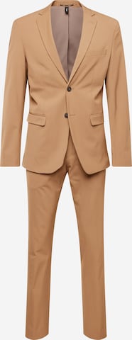 SELECTED HOMME Suit 'LIAM' in Beige: front
