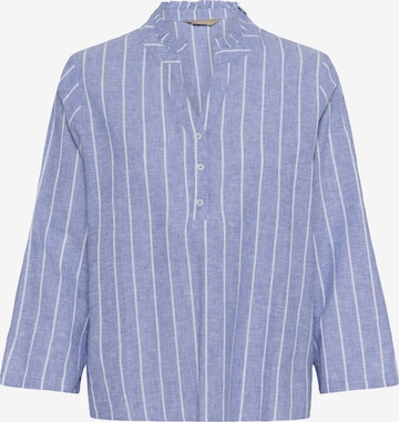 CULTURE Blouse 'Arletty' in Blauw: voorkant
