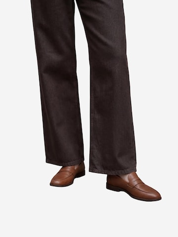 My fashion Wide leg Jeans in Bruin