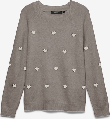 Vero Moda Maternity - Jersey 'VMMDoffy' en gris: frente