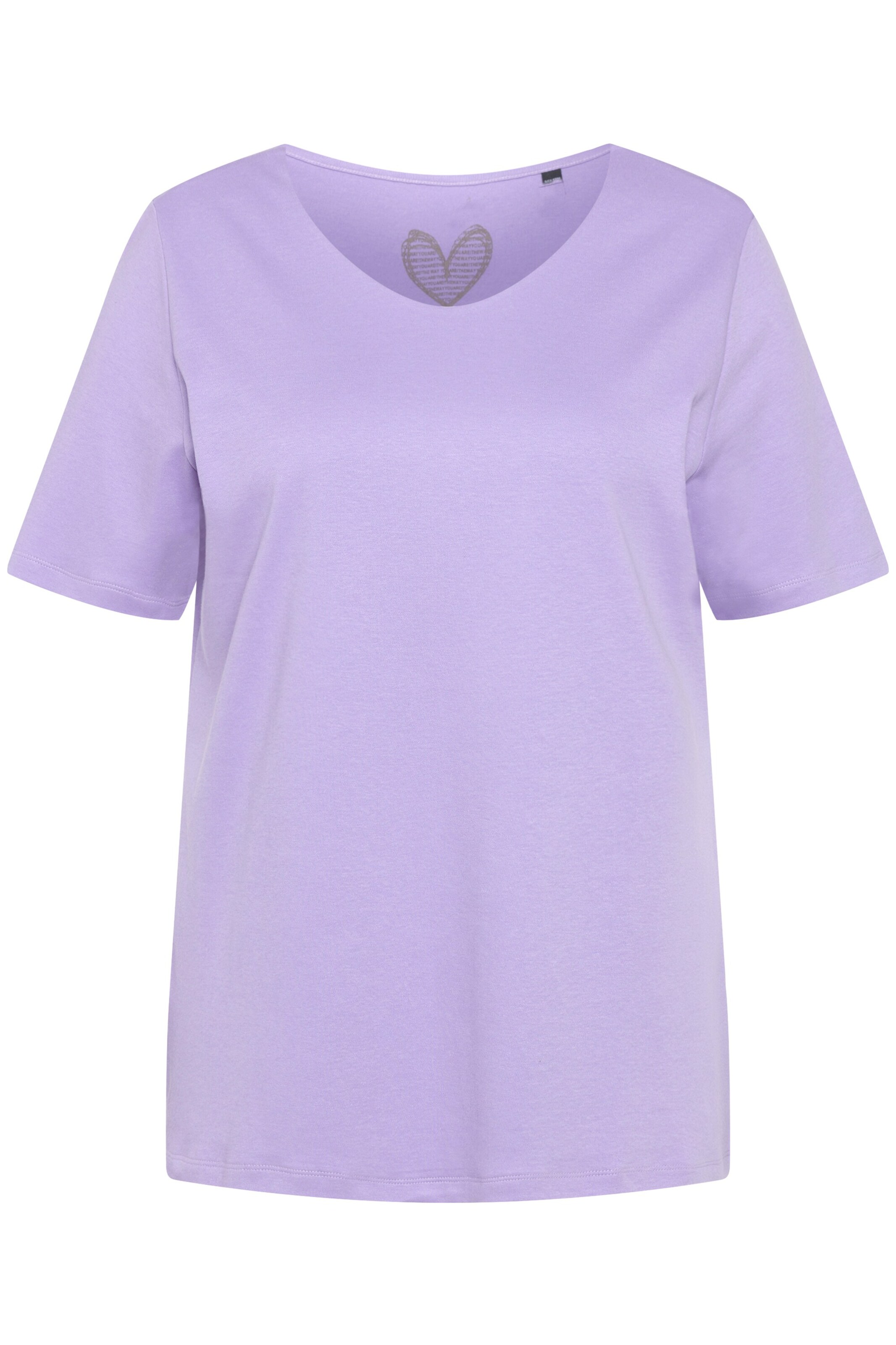 Ulla Popken Shirt in Lila: voorkant