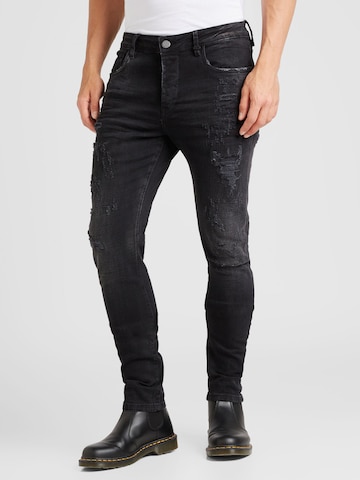 Elias Rumelis Slim fit Jeans 'NOEL' in Black: front
