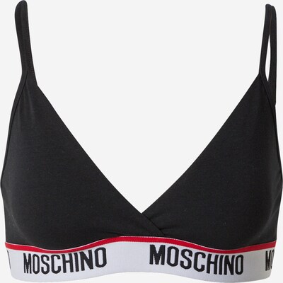 Sutien Moschino Underwear pe roșu / negru / alb, Vizualizare produs