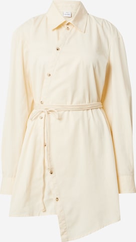 Robe-chemise 'Betsy' Won Hundred en beige : devant