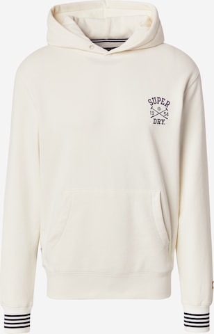 Felpa 'Athletic Club' di Superdry in bianco: frontale