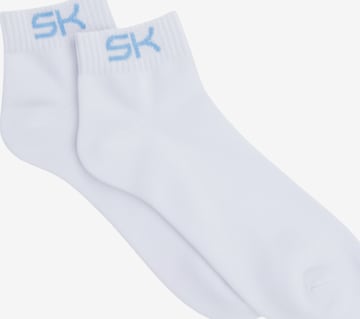 SPORTKIND Sports socks 'Short Tennis Socks' in White: front