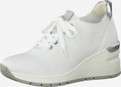 Earth Edition by Marco Tozzi Sneaker in silber / weiß, Produktansicht