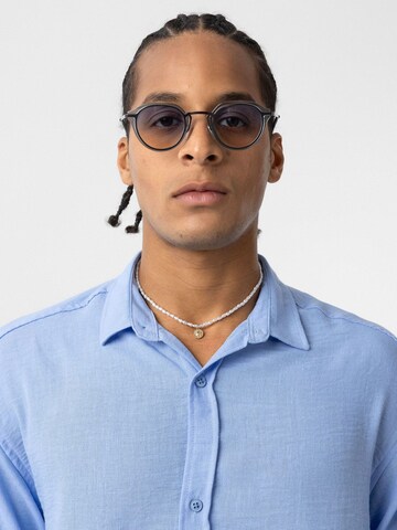 Comfort fit Camicia di Dandalo in blu