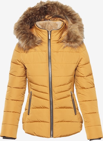 KOROSHI - Chaqueta de invierno en amarillo: frente