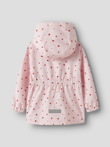 NAME IT Kurtka przejściowa 'NMFMAXI' w kolorze różowy