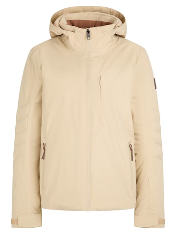 ZIENER Outdoor Jacket 'TETTA-Z' in Beige: front
