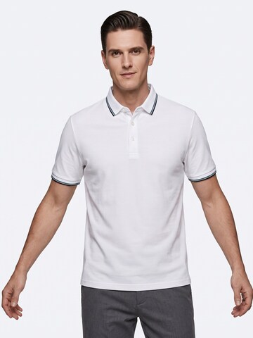 ALLTHEMEN Shirt 'Haltung'‌‌ in Weiß