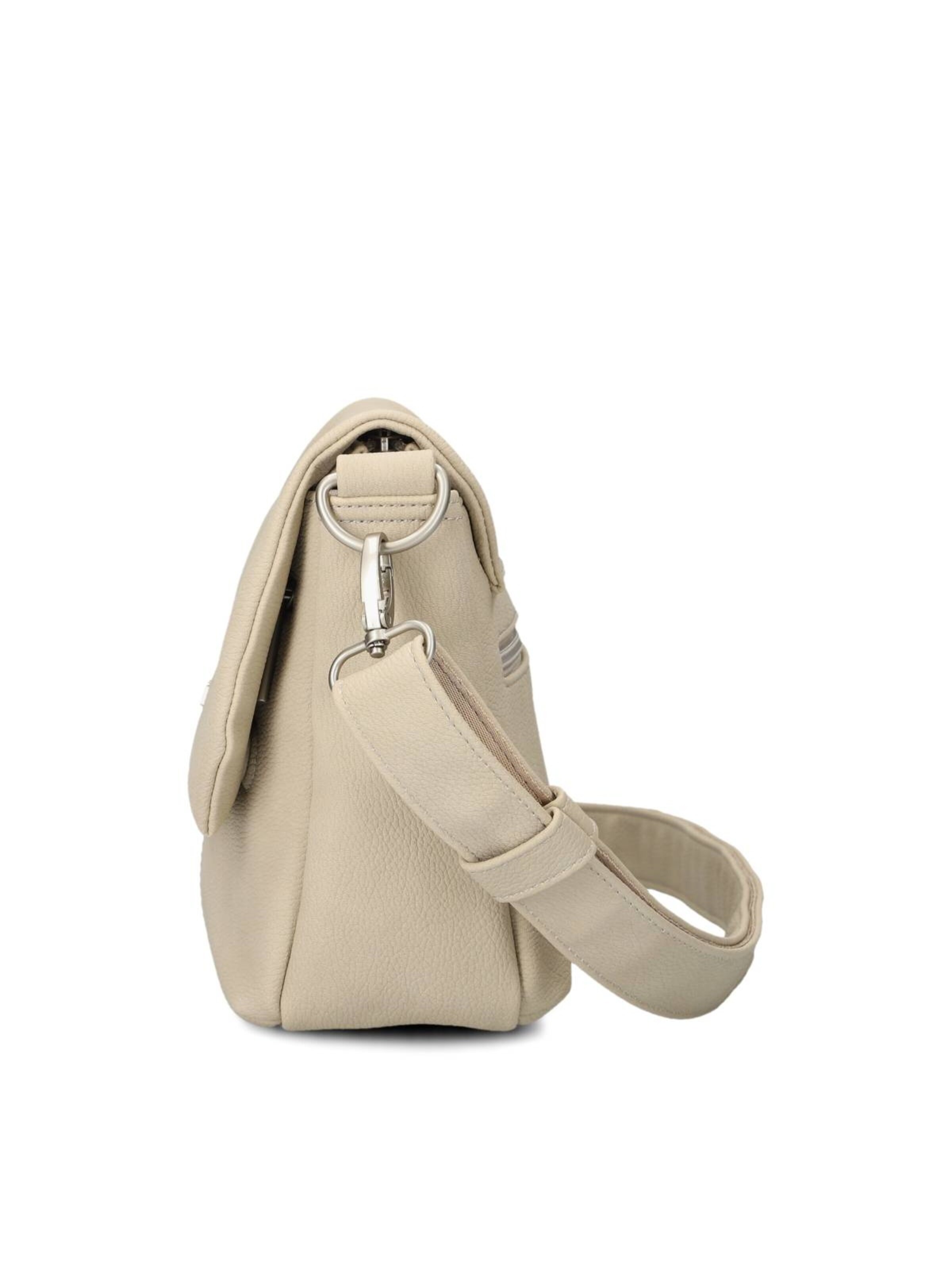 ZWEI - Bolso de mano 'MADEMOISELLE.M M60' en blanco