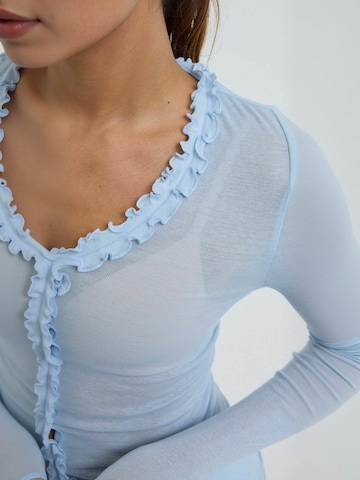 T-shirt Seamless Basic en bleu