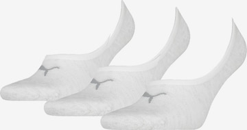 PUMA Ankle socks in Beige: front