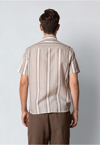 Clean Cut Copenhagen - Regular Fit Camisa 'Creed' em cinzento