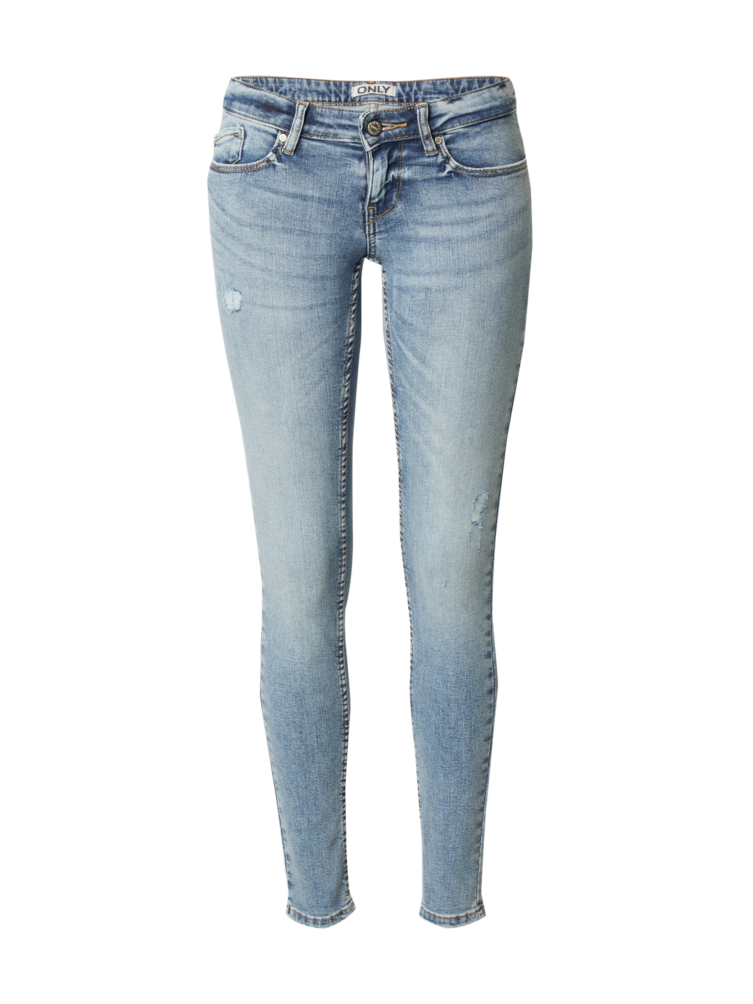 Skinny Jean 'ONLCORAL' ONLY en bleu : devant