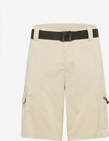 COLUMBIA Regular Outdoor trousers in Brown: front