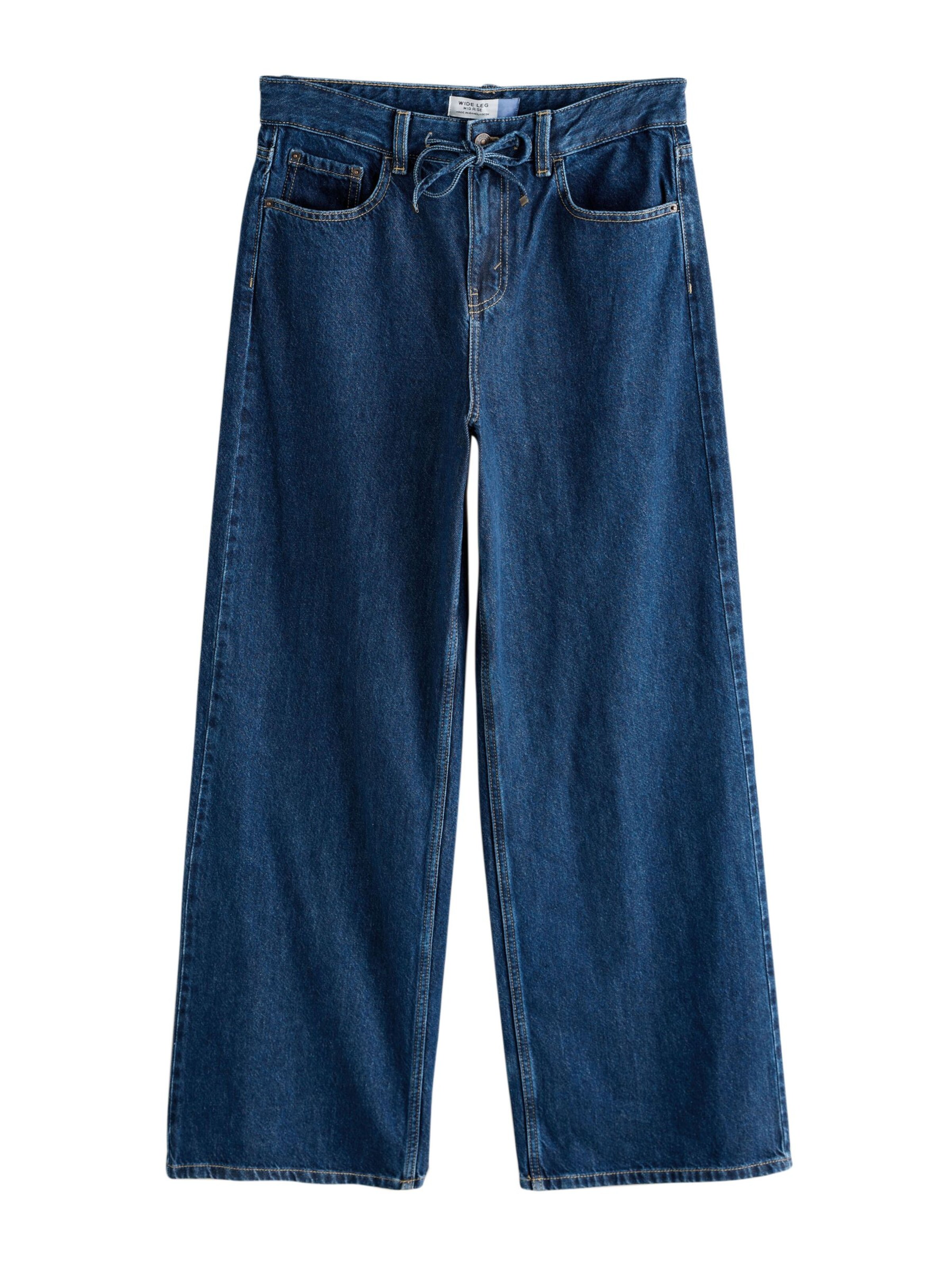 Wide leg Jeans di Next in blu: frontale