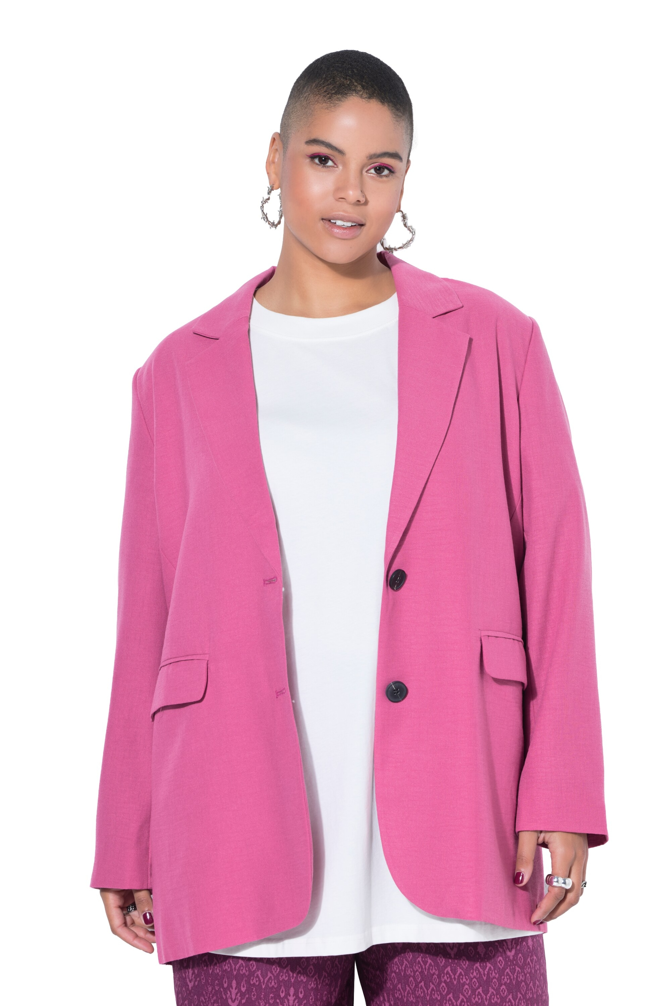 Studio Untold Blazer in Pink: front