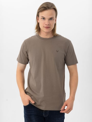 By Diess Collection Μπλουζάκι σε γκρι: μπροστά
