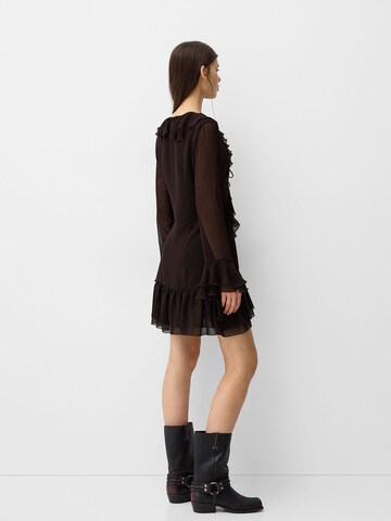 Bershka Kleid in Braun