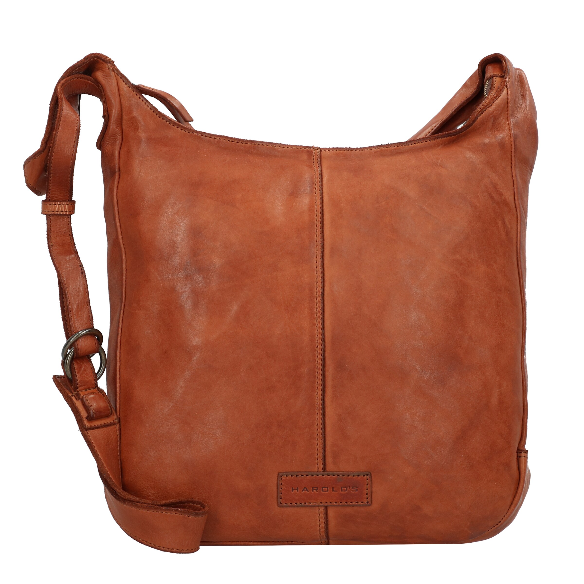 Harold's Crossbody Bag in Brown: front