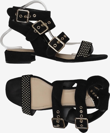 Miss Selfridge Sandalen 39 in Schwarz: Vorderseite