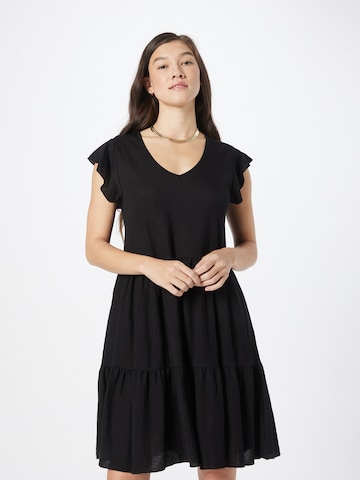 Hailys Dress 'Leonie' in Black: front