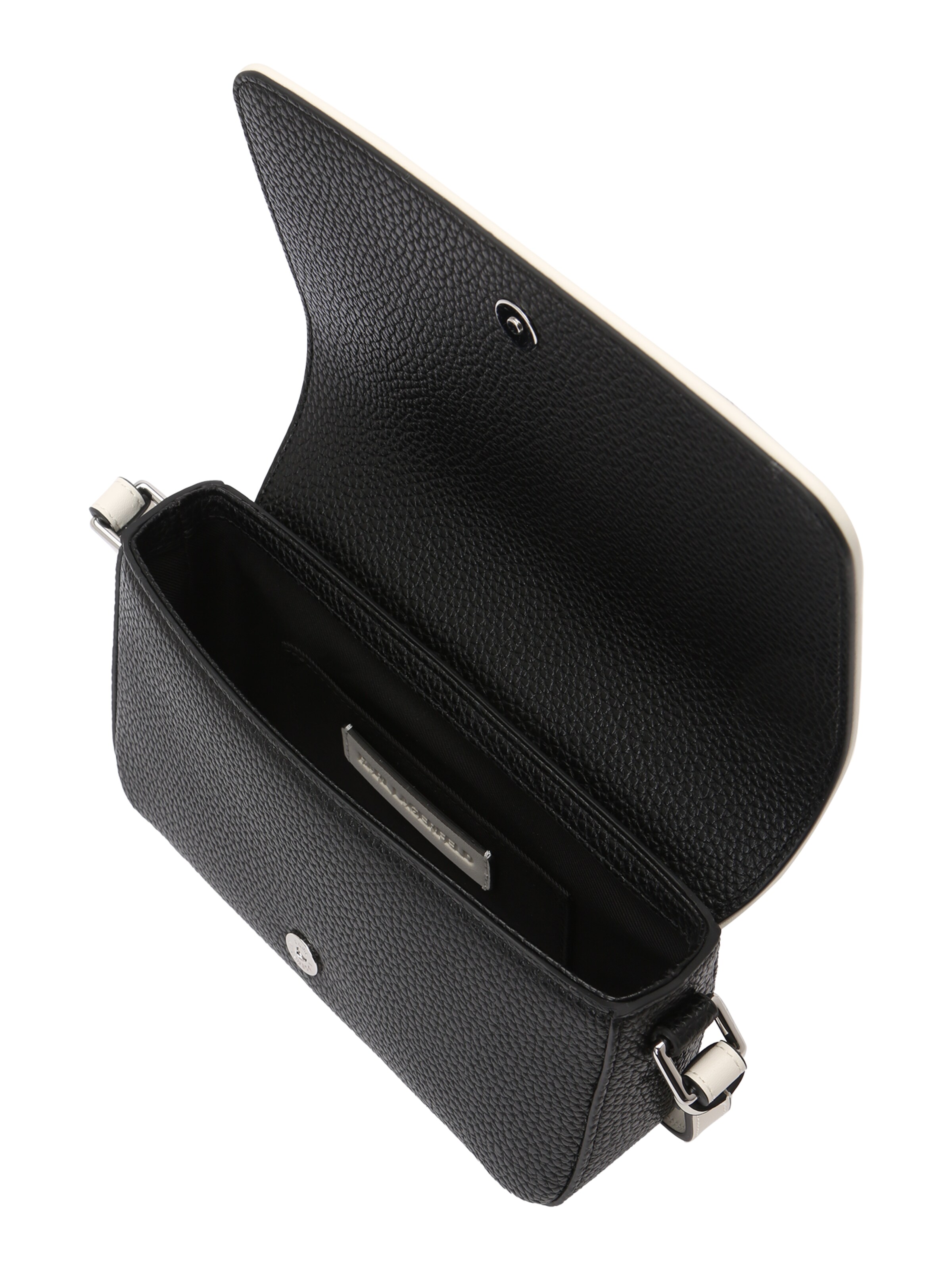 Karl Lagerfeld Axelremsväska i svart