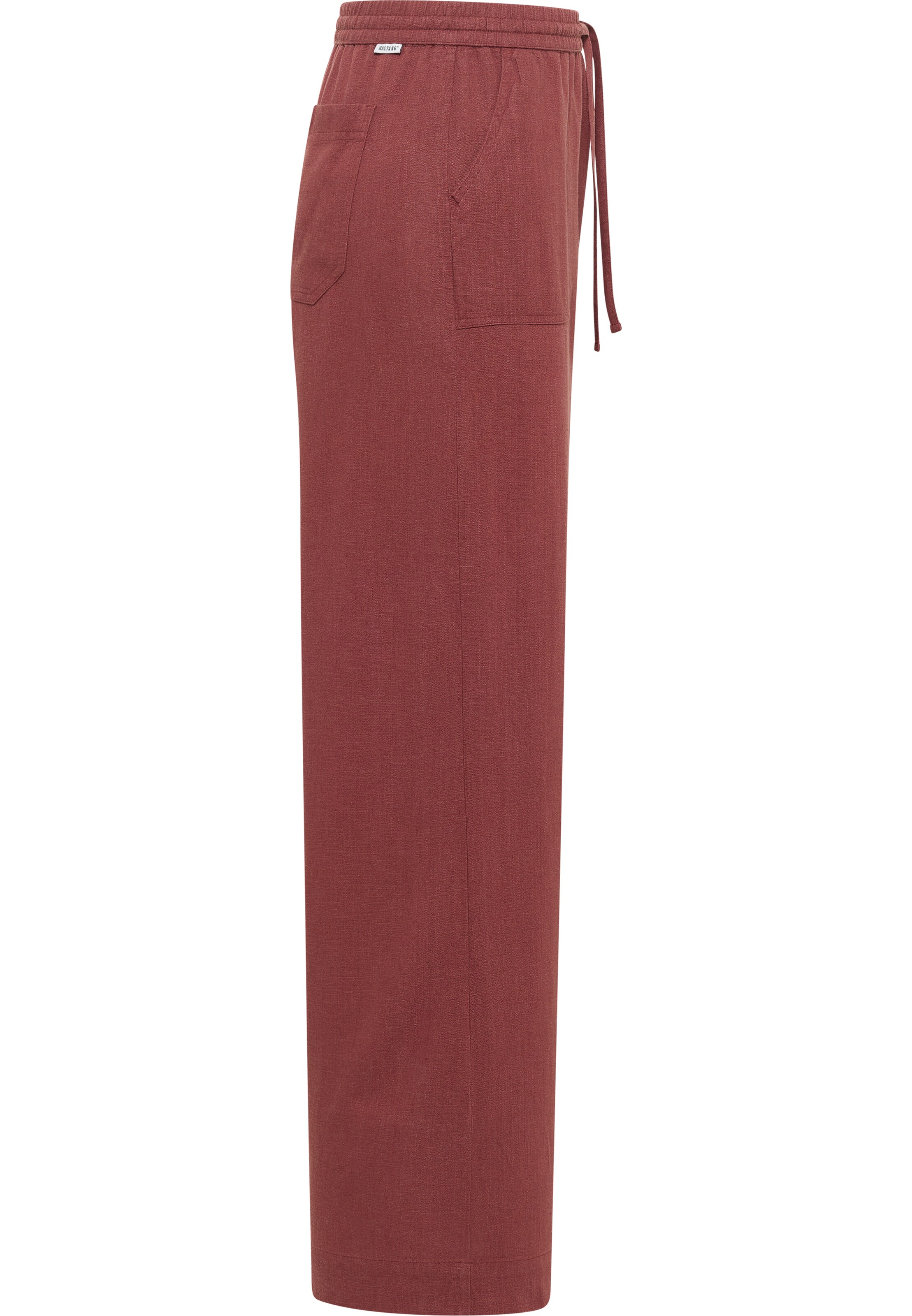 MUSTANG Loosefit Hose 'Lacey' in Rot