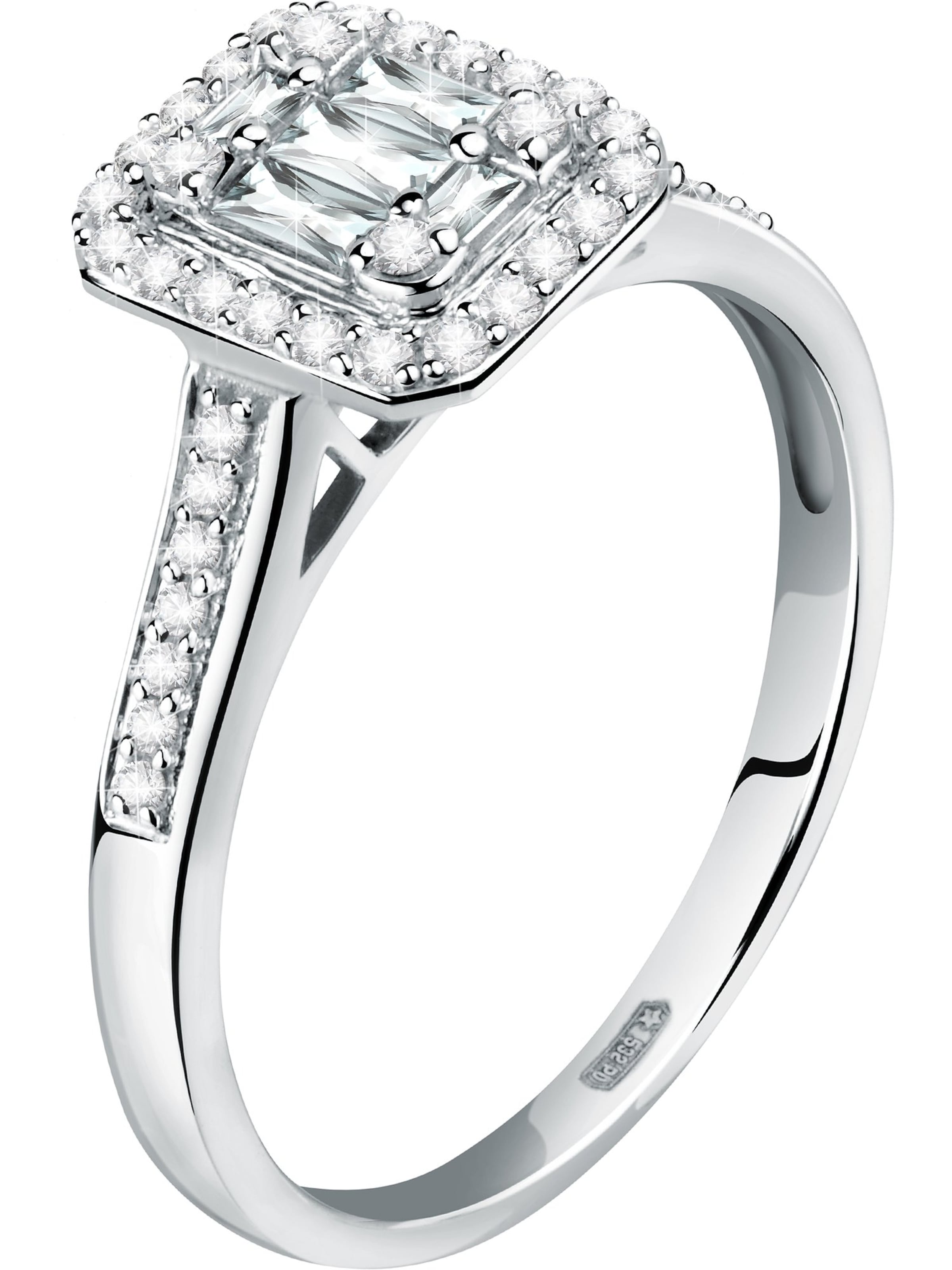 CHRIST Ring in Silver: front