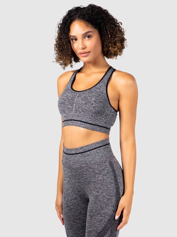 Smilodox Bralette Sports Bra 'Mila' in Grey