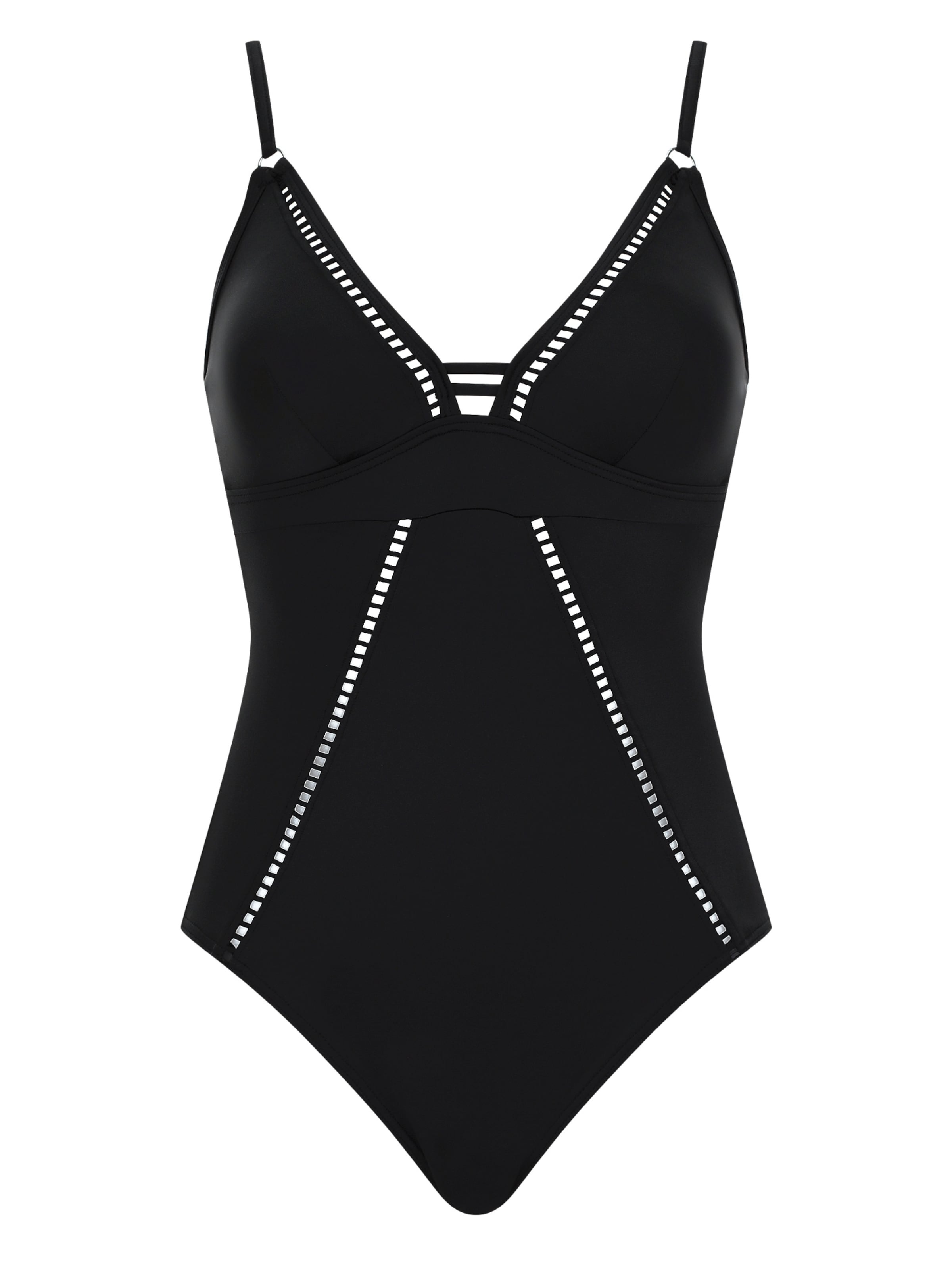 Triangle Maillot de bain OLYMPIA en noir : devant