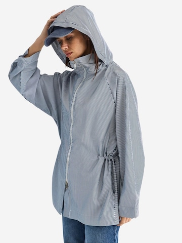 Bianco Lucci Weatherproof jacket in Blue