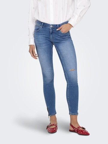 Skinny Jean 'Kendell' ONLY en bleu