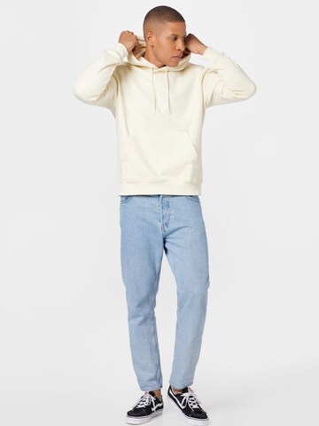 WEEKDAY Sweatshirt i vit