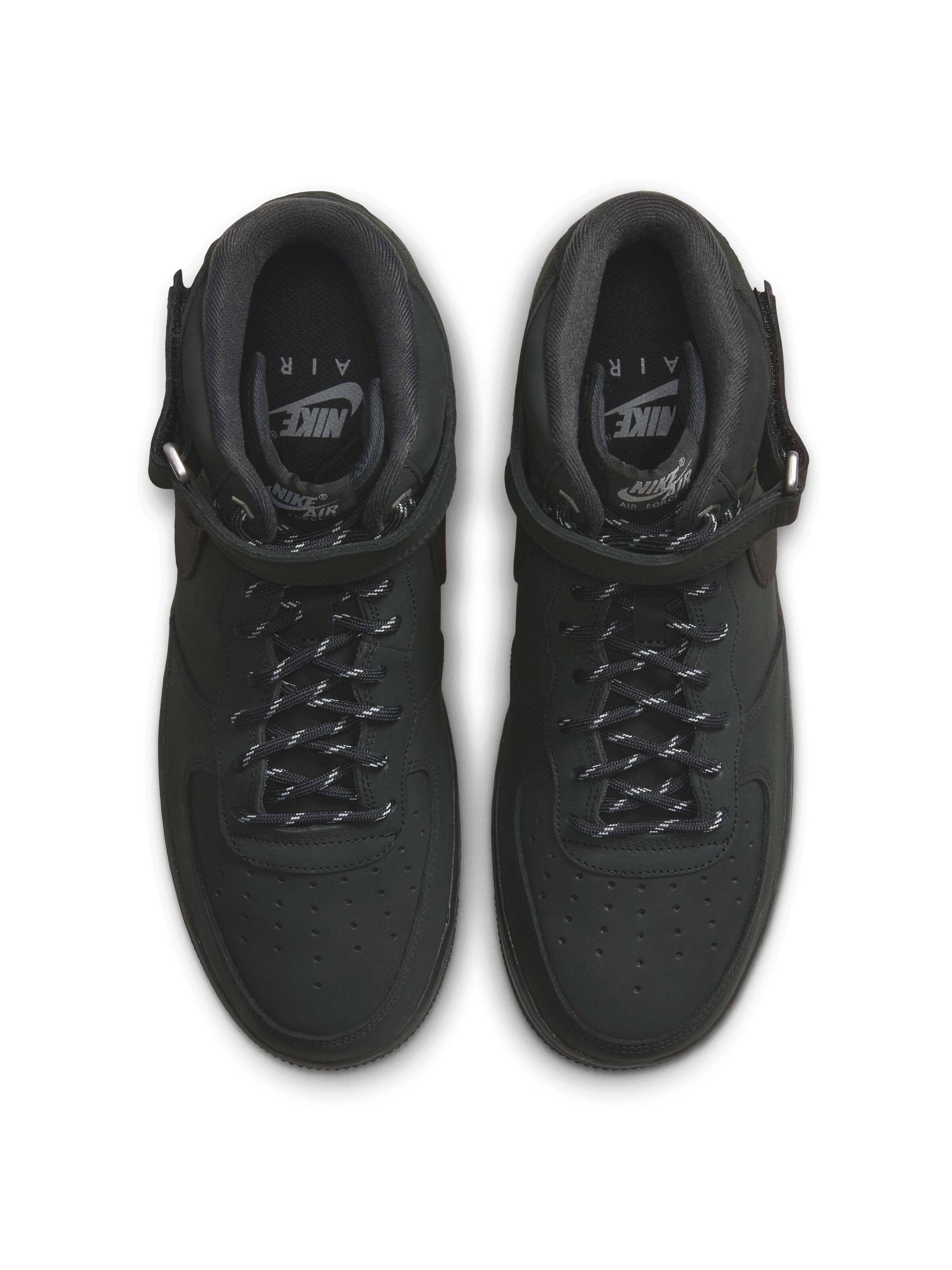 Sneaker înalt 'Air Force 1 Mid '07' de la NIKE pe negru