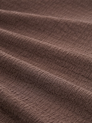 TOM TAILOR DENIM Shirt in Bruin