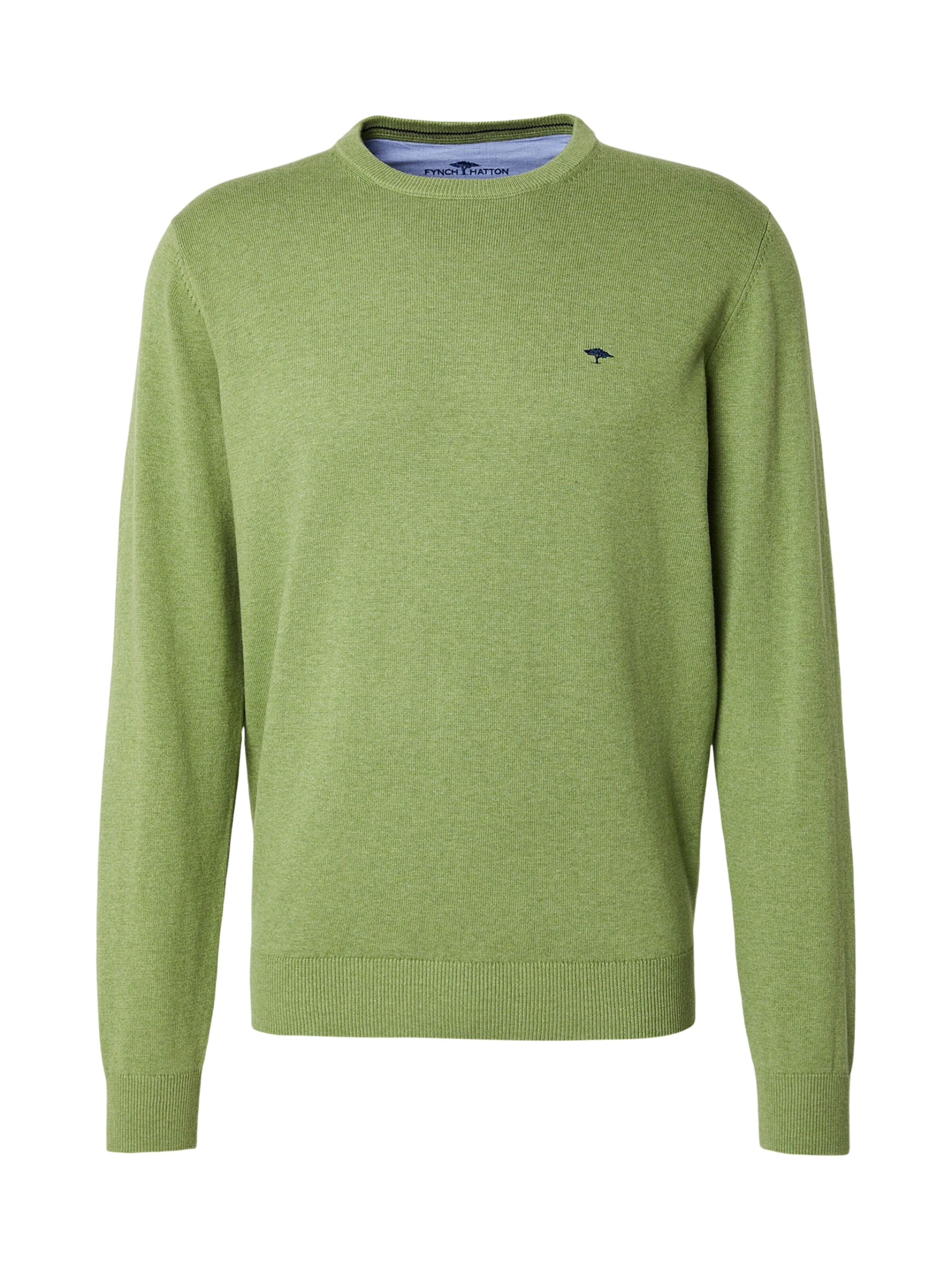 FYNCH-HATTON Sweater in Green: front
