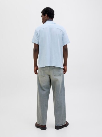 JACK & JONES Comfort fit Overhemd 'JORCoba' in Blauw