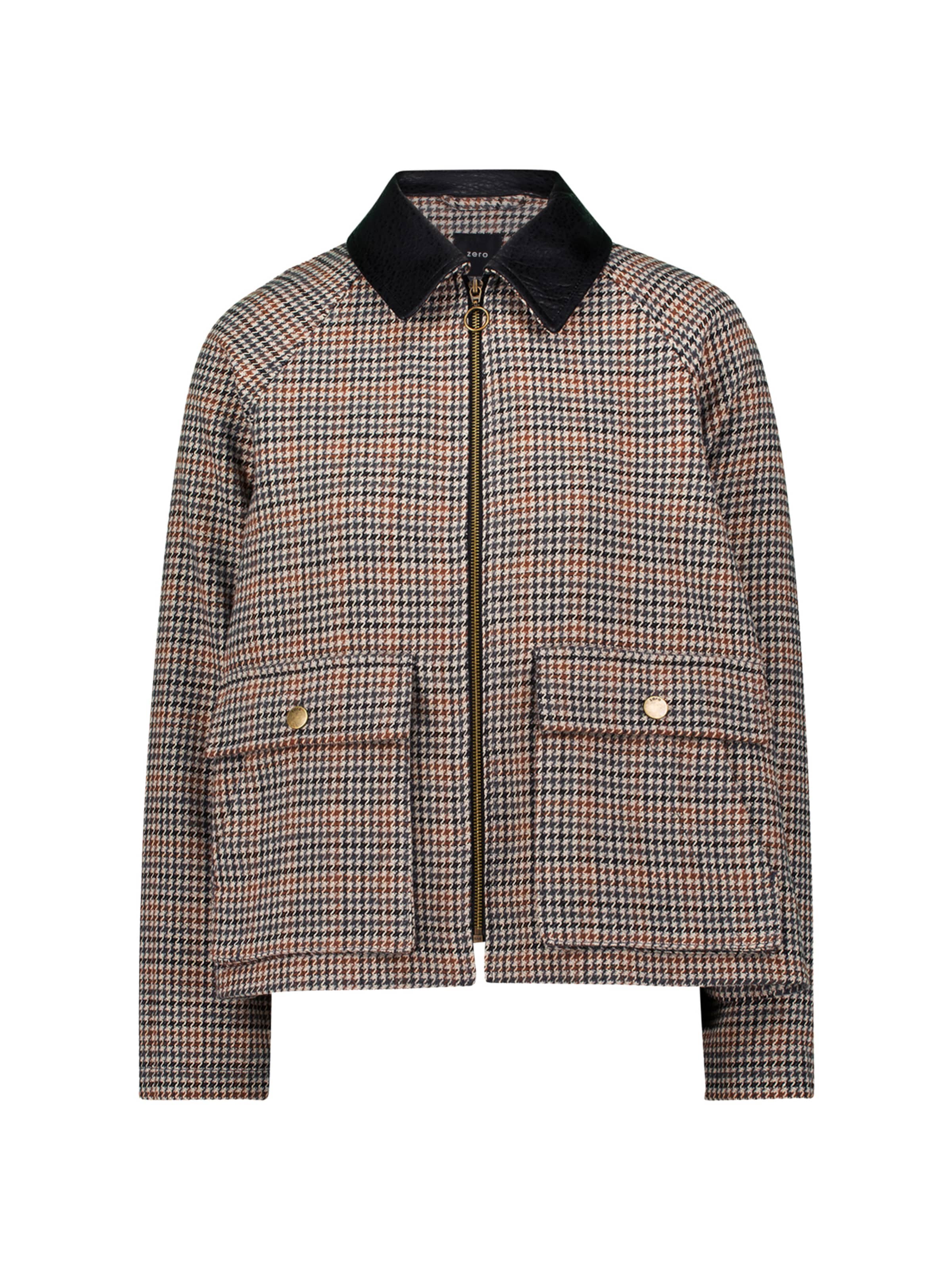 zero Tussenjas in Beige: voorkant