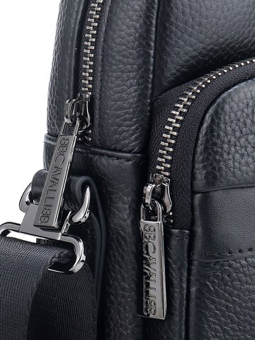 Borsa a tracolla 'Borsa a Tracolla Uomo Vera Pelle B Cavalli Zip 20x25x8cm' di B. Cavalli in blu