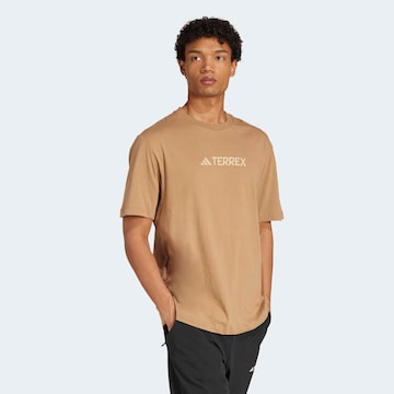 ADIDAS TERREX Performance Shirt in Brown