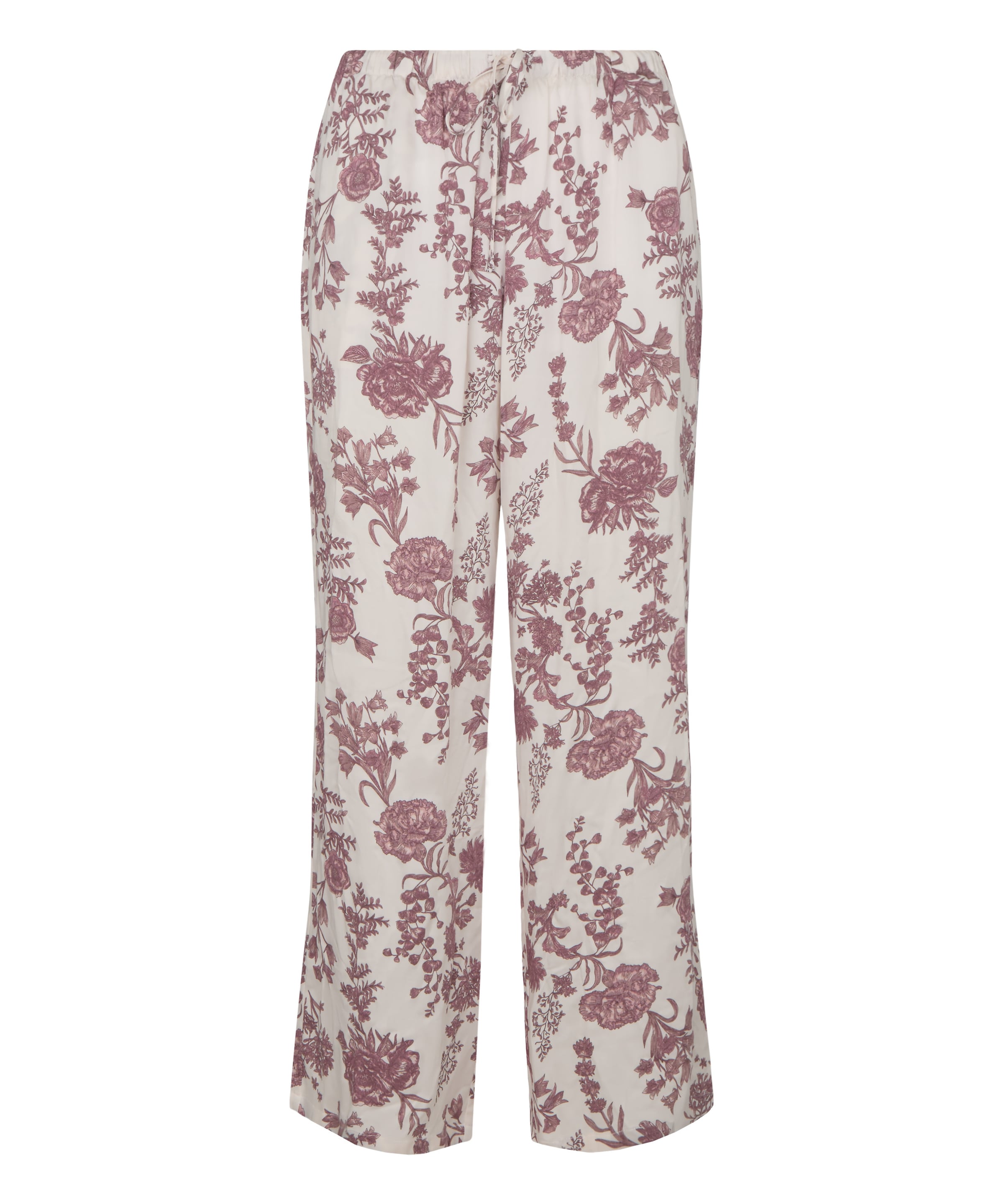 Hunkemöller Pyjamahose in Beige: Vorderseite
