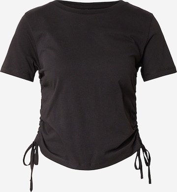 T-shirt Trendyol en noir : devant