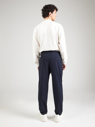 Effilé Pantalon 'P-Perin' BOSS en bleu