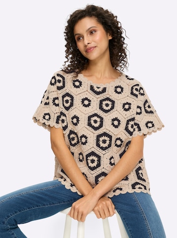 Pull-over heine en beige