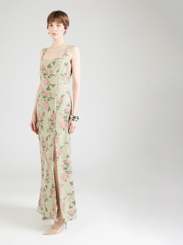 Maya Deluxe Kleid in Grün: Vorderseite